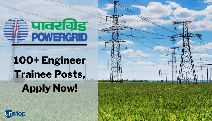 Power Grid Recruitment For Engineer Trainee Via GATE 2023 // Unstop