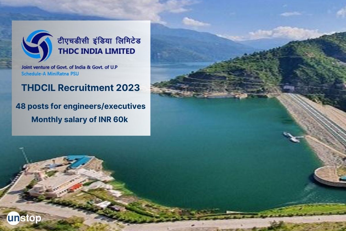 THDCIL Recruitment 2023: 48 Posts For Engineers & Executives