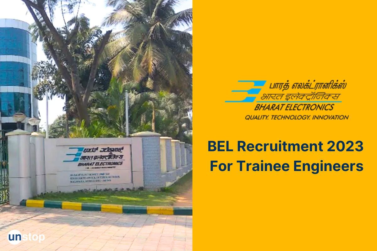 BEL Recruitment 2023 For Trainee Engineers: Apply Now For 43 Posts
