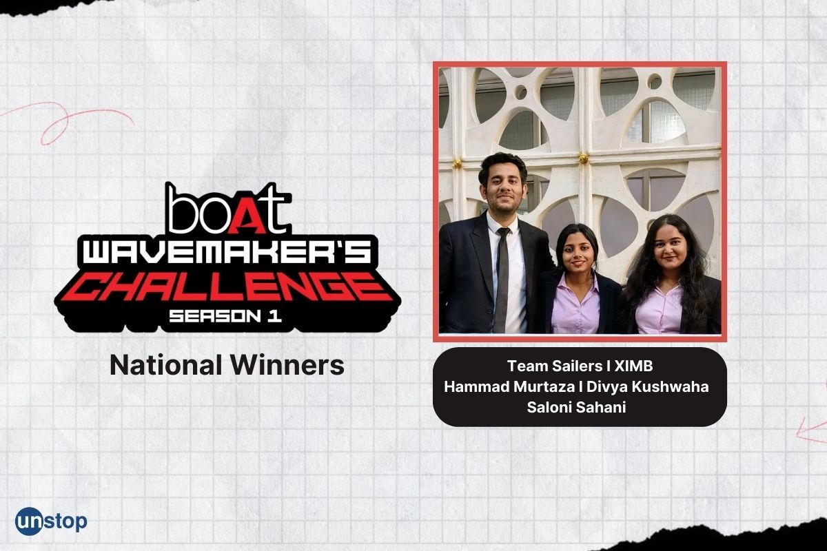 XIMB, The Champions Of The boAt Wavemaker’s Challenge Season 1