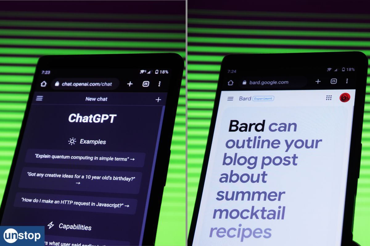 Google Bard vs ChatGPT: Comparison Of Features & Uses Of The Competing Chatbots