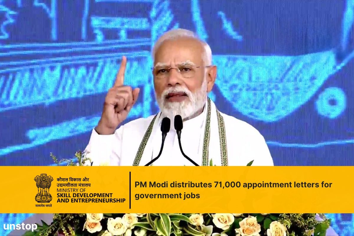 Rozgar Mela: PM Modi Distributes 71,000 Appointment Letters To Youth