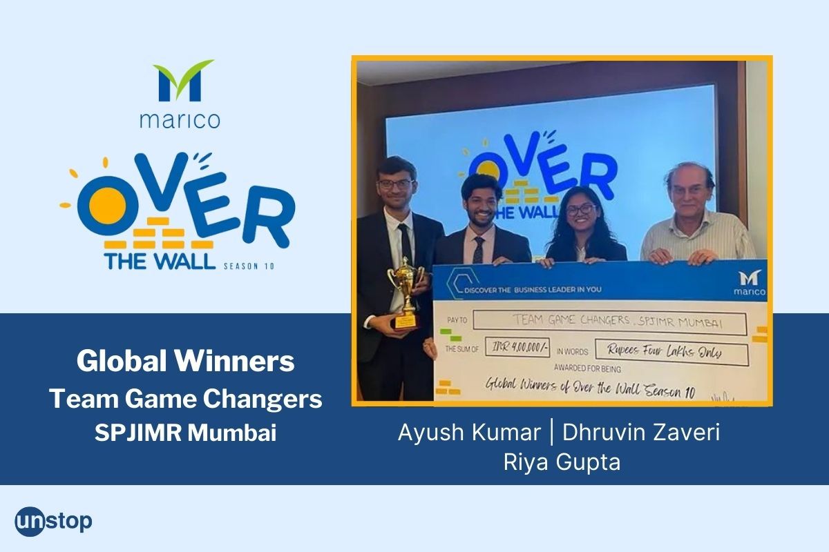 SPJIMR Climbs Marico Over The Wall S10 To Sweep Winner Trophy!