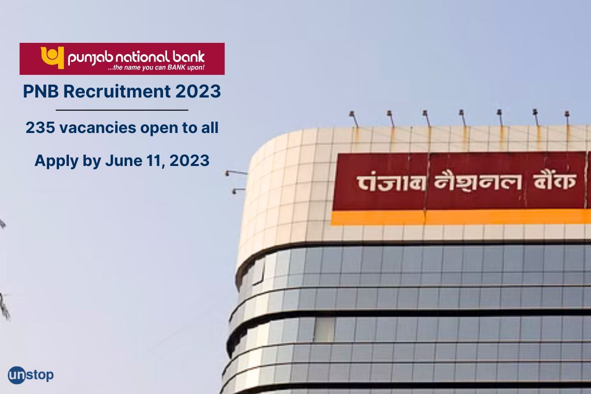 PNB Recruitment 2023: 235 Vacancies For Specialist Officers, Offering INR 60k+