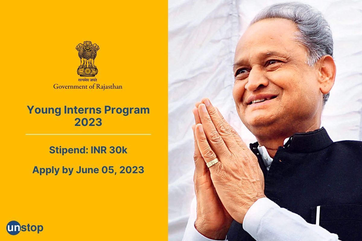 Young Interns Program 2023: Rajasthan Govt. Invites Applications For 250 Interns