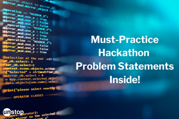 problem solving hackathon