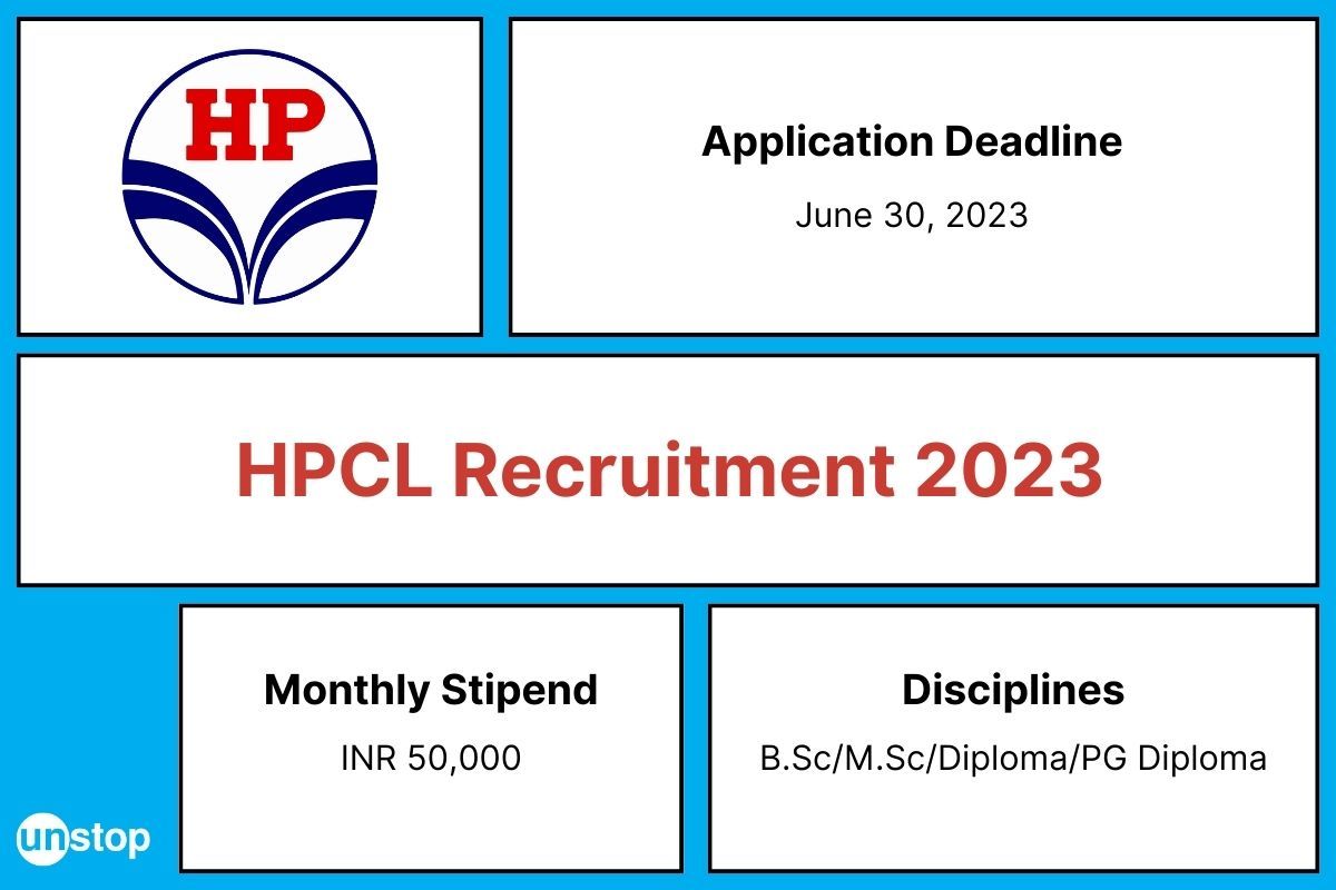 HPCL Recruitment 2023 For Project Associate With Monthly Stipend Of INR 50k