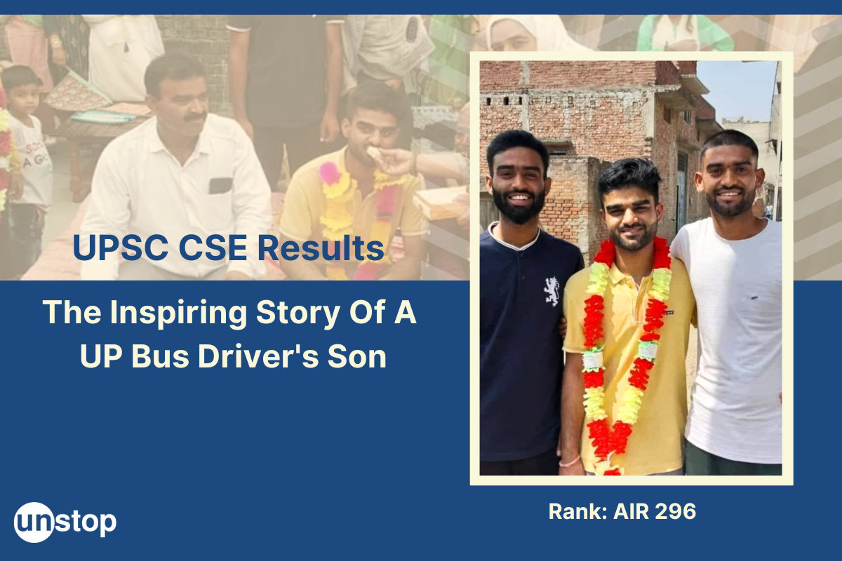 UPSC Success Story: How a 25-yr-old Bus Driver’s Son Bagged AIR 296