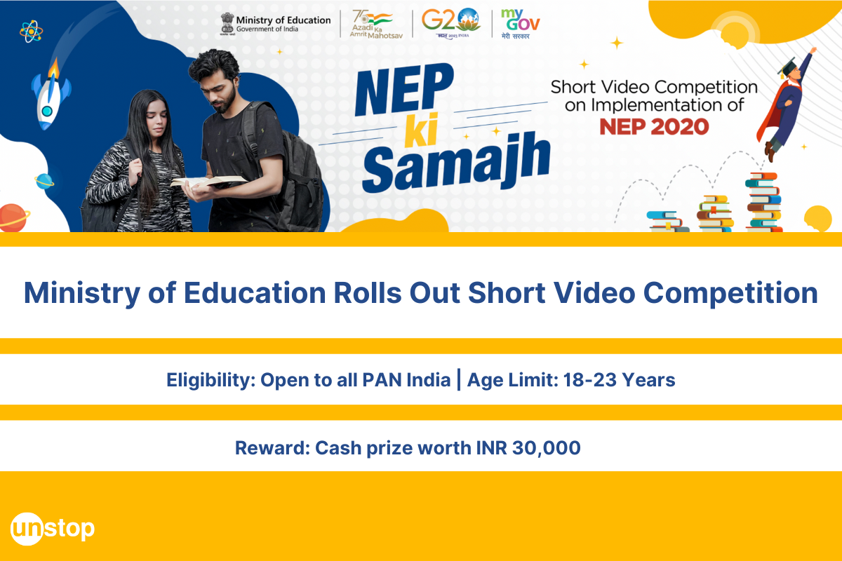 Ministry of Education: Calling All Students To Join 'NEP Ki Samajh' Video Competition; Win Cash Prizes