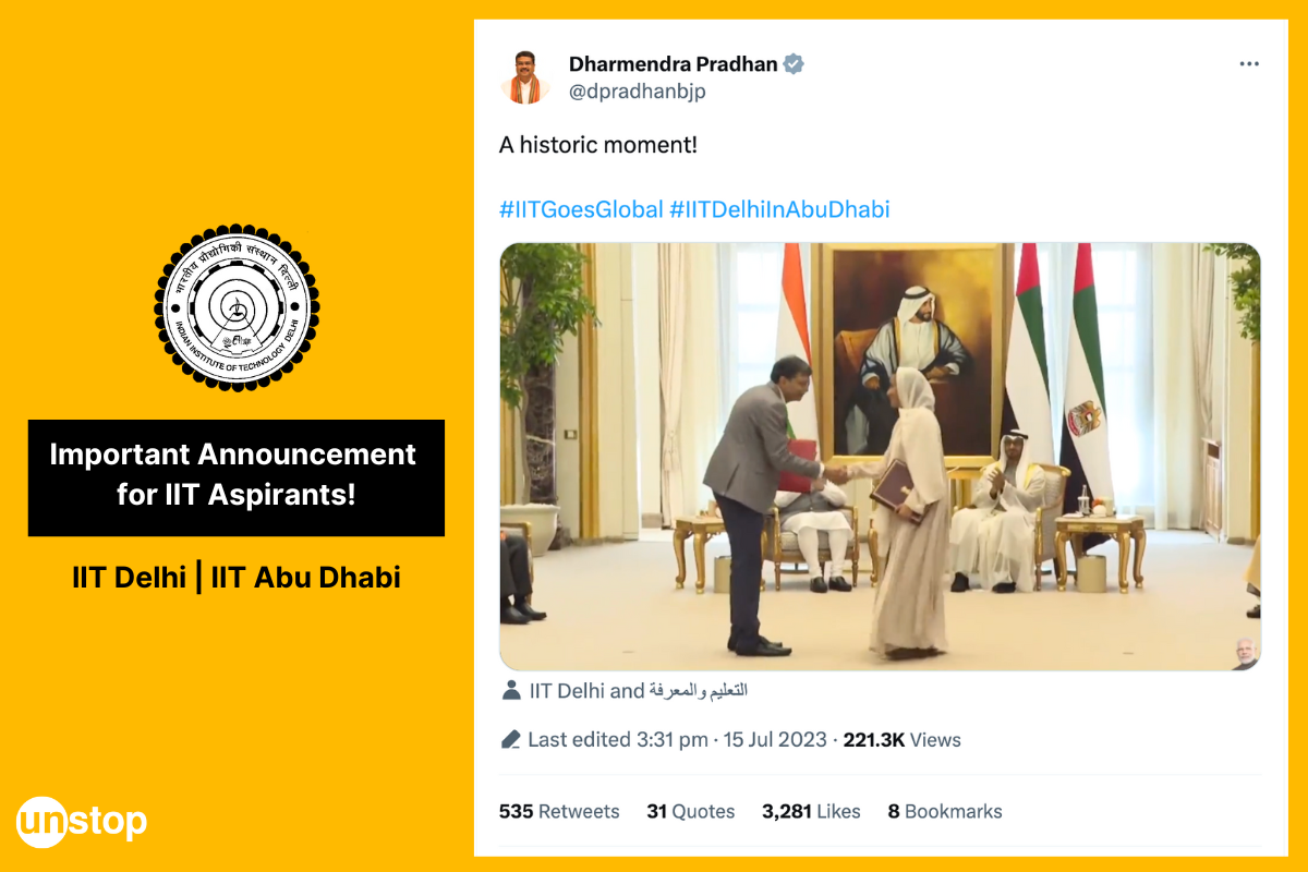 Latest Update: IIT Delhi Reveals Academic Programs For IIT Abu Dhabi