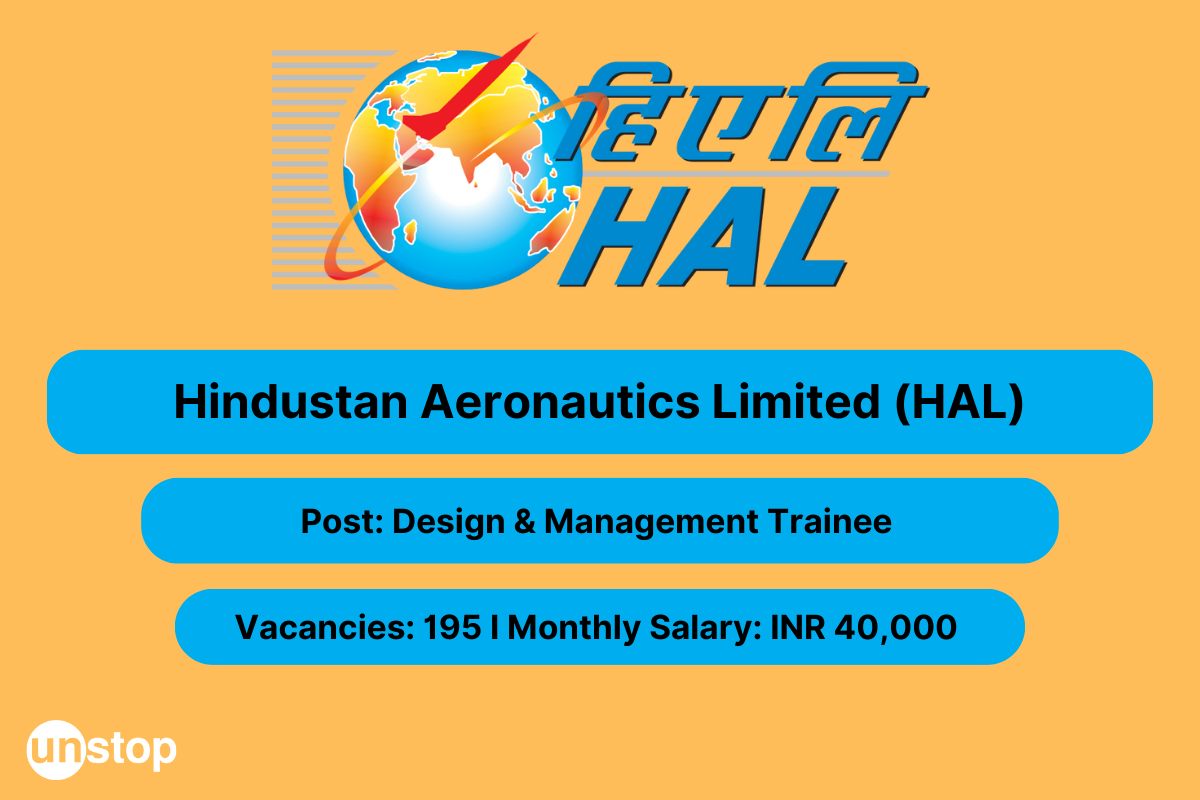 HAL Trainee Recruitment 2023: 195 Vacancies For Engineers