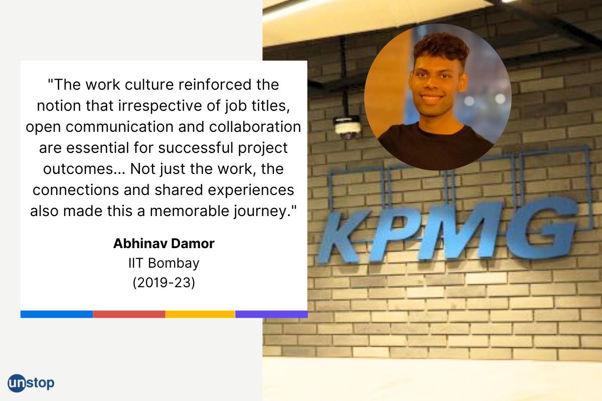 How A KPMG Internship Helped This IIT Bombay Engineer Secure A PPO & Find His Passion