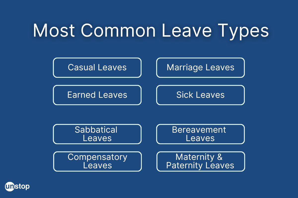 8 Of The Most Common Types Of Leave In A Company