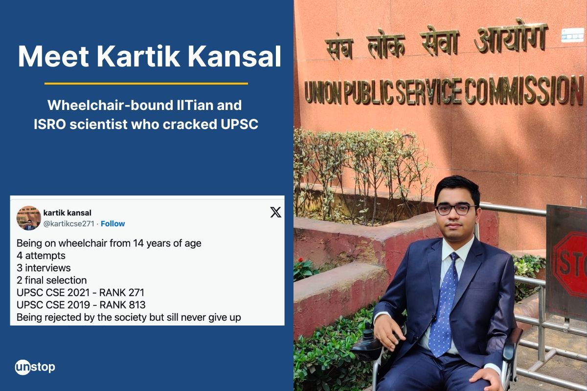 Cracking UPSC: How Wheelchair-Bound ISRO Scientist Landed At IIT & Cleared UPSC