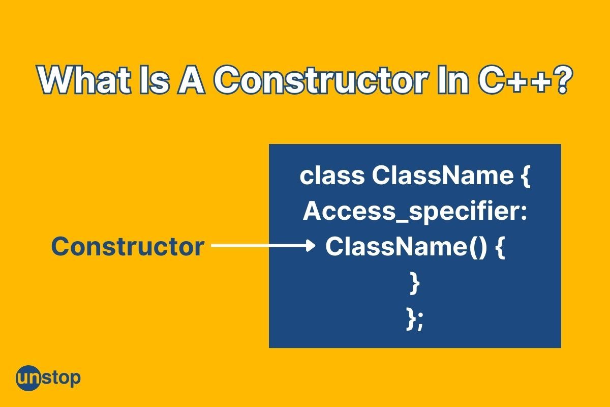 Constructor In C++ & Its Types Explained (+ Examples) // Unstop