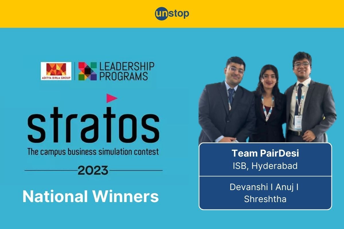 Aditya Birla Group Stratos 2023 Winners, ISB Hyderabad, Share Their Strategy For Success