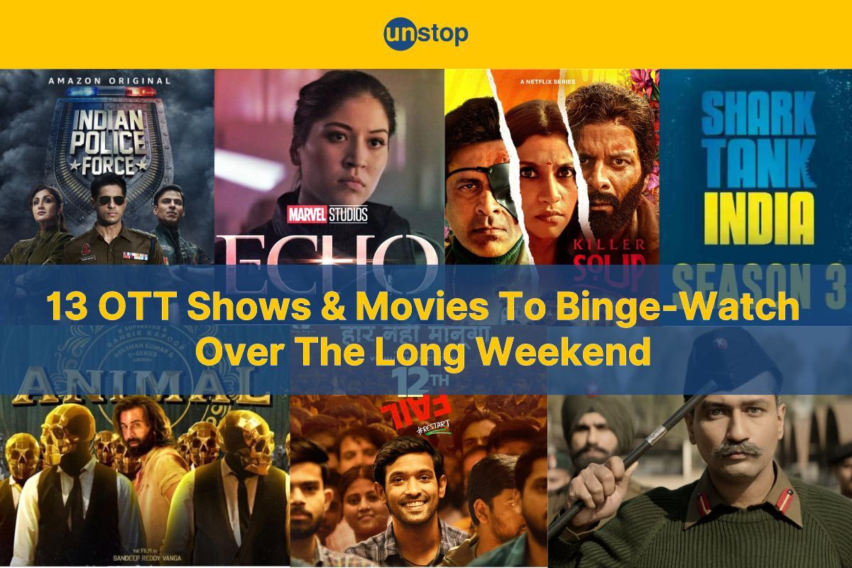 No Plans For The Long Weekend? Binge-Watch Movies & Shows Like 12th Fail, Echo & More On OTT