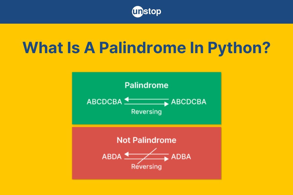 Check Palindrome In Python | 8 Methods With Detailed Code Examples