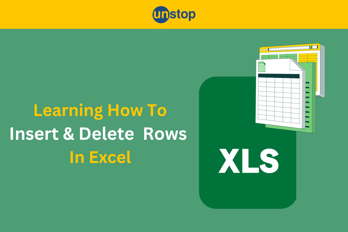 How To Add A Row In Excel (And Delete It Too!)