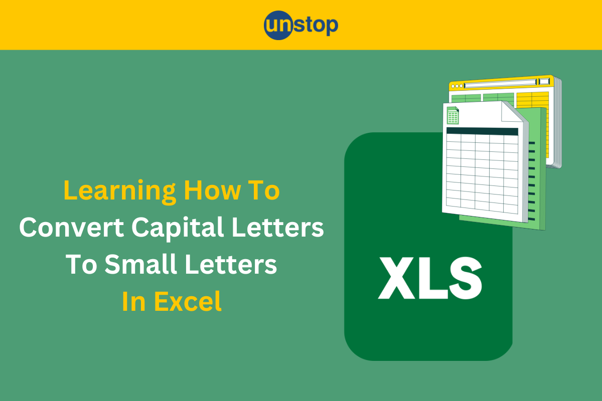 How To Convert Capital Letters To Small Letters
