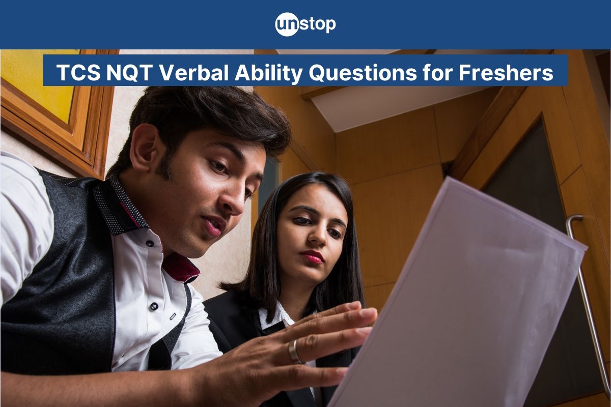 TCS NQT Verbal Ability: Important MCQs with Answers for Freshers