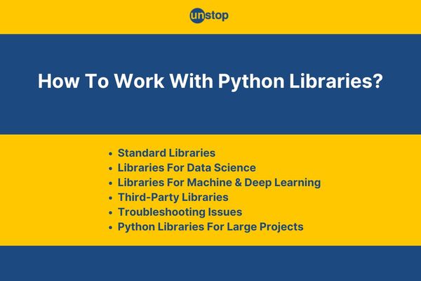 Python Libraries | Standard, Third-Party & More (Lists + Examples)