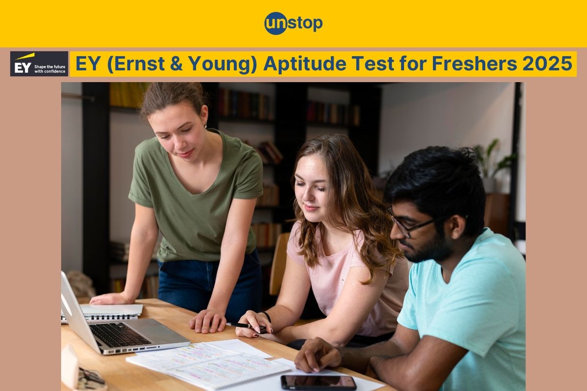 Ernst & Young (EY) Aptitude Test Questions & Answers for Freshers