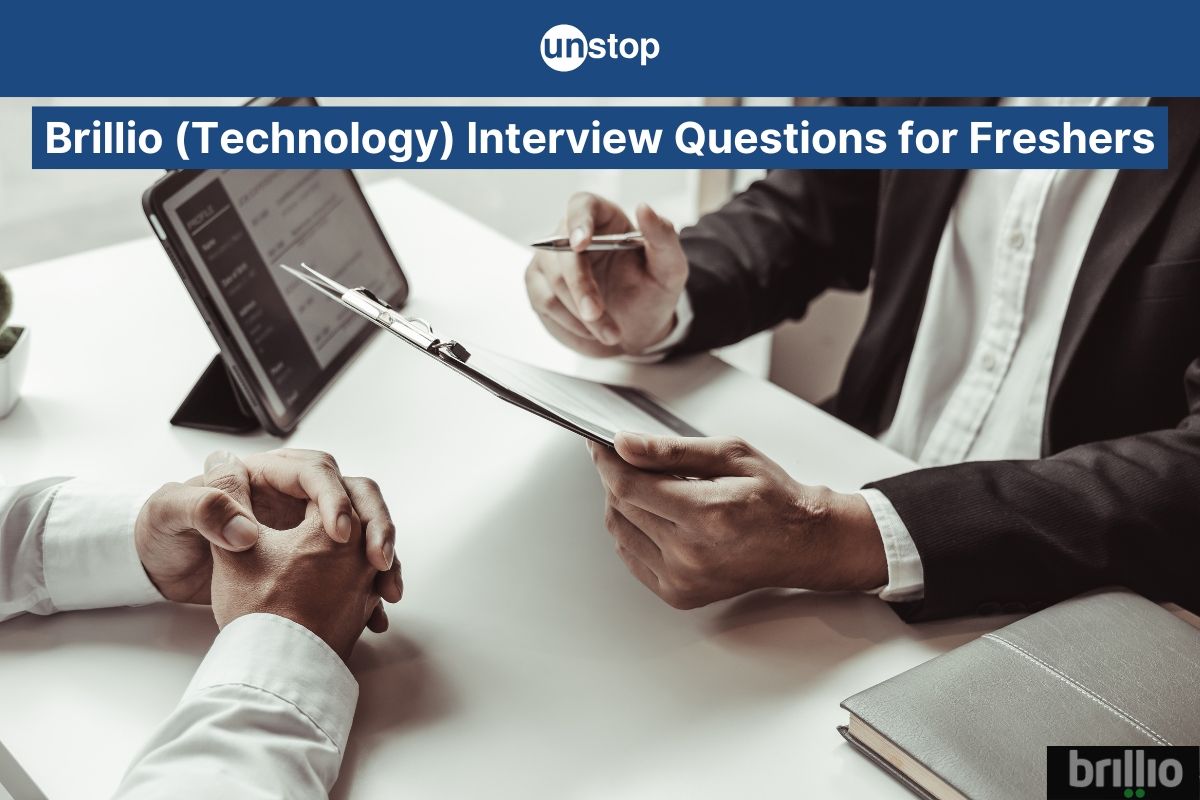 Brillio Technologies’ Interview Questions and Answers for Freshers