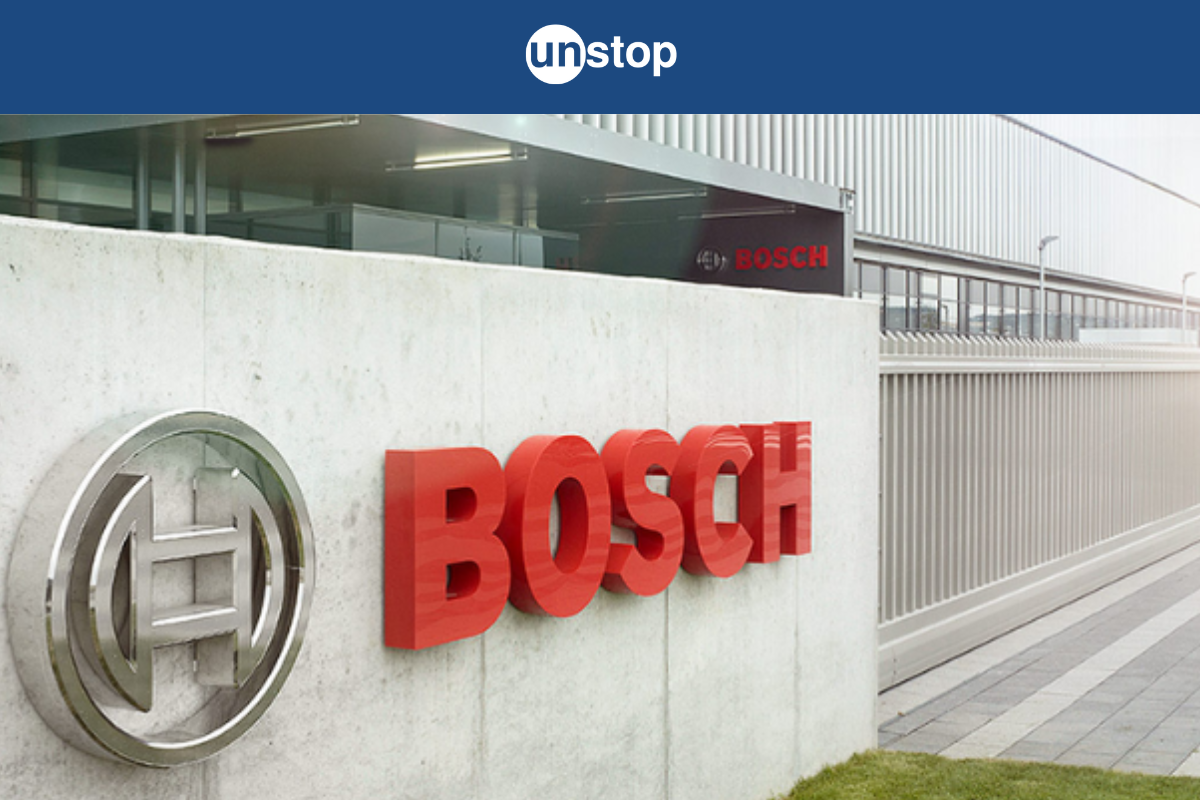 Bosch Recruitment Process 2024 Eligibility Rounds Salary Unstop