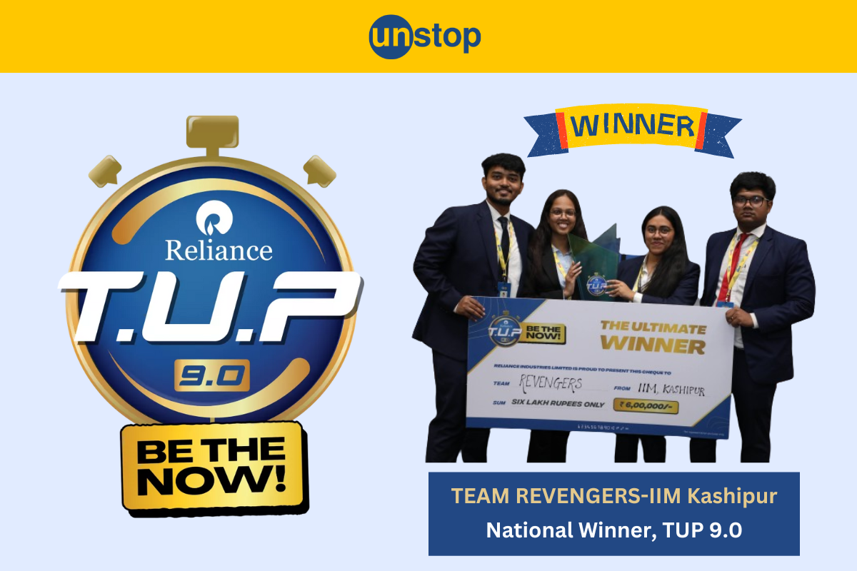 How Team Revengers From IIM Kashipur Triumphed At Reliance TUP 9.0!