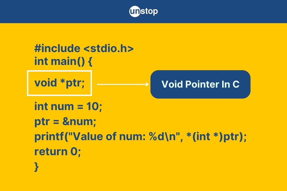 Void Pointer In C | Referencing, Dereferencing & More (+Examples)