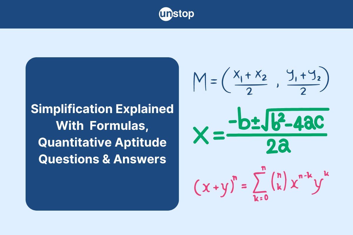 Simplification- Basic Formulas With Practice Questions & Answers