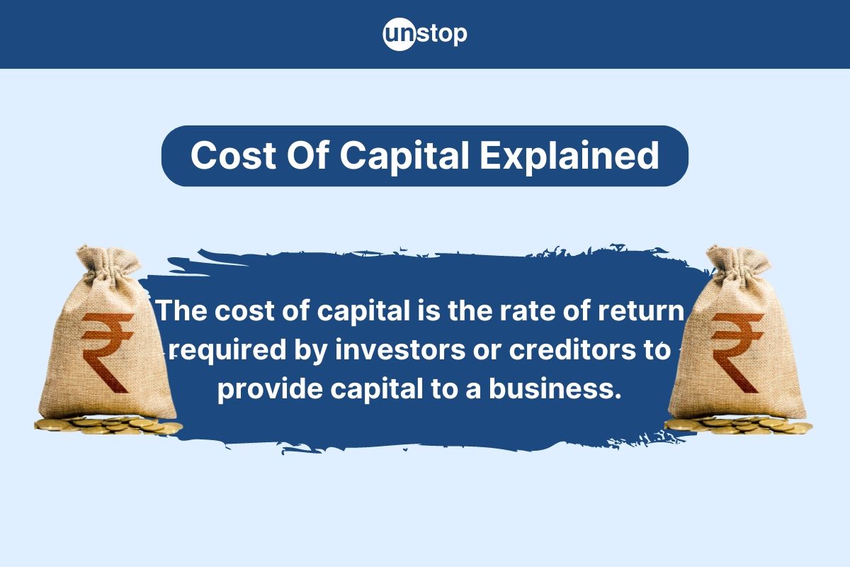 Cost Of Capital: Definition, Components, Factors, Formula And Role