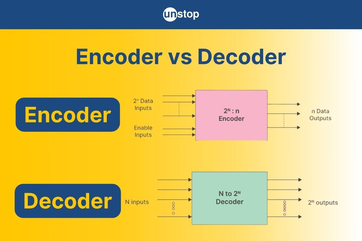 Difference Between Encoder And Decoder On Your Fingertips!