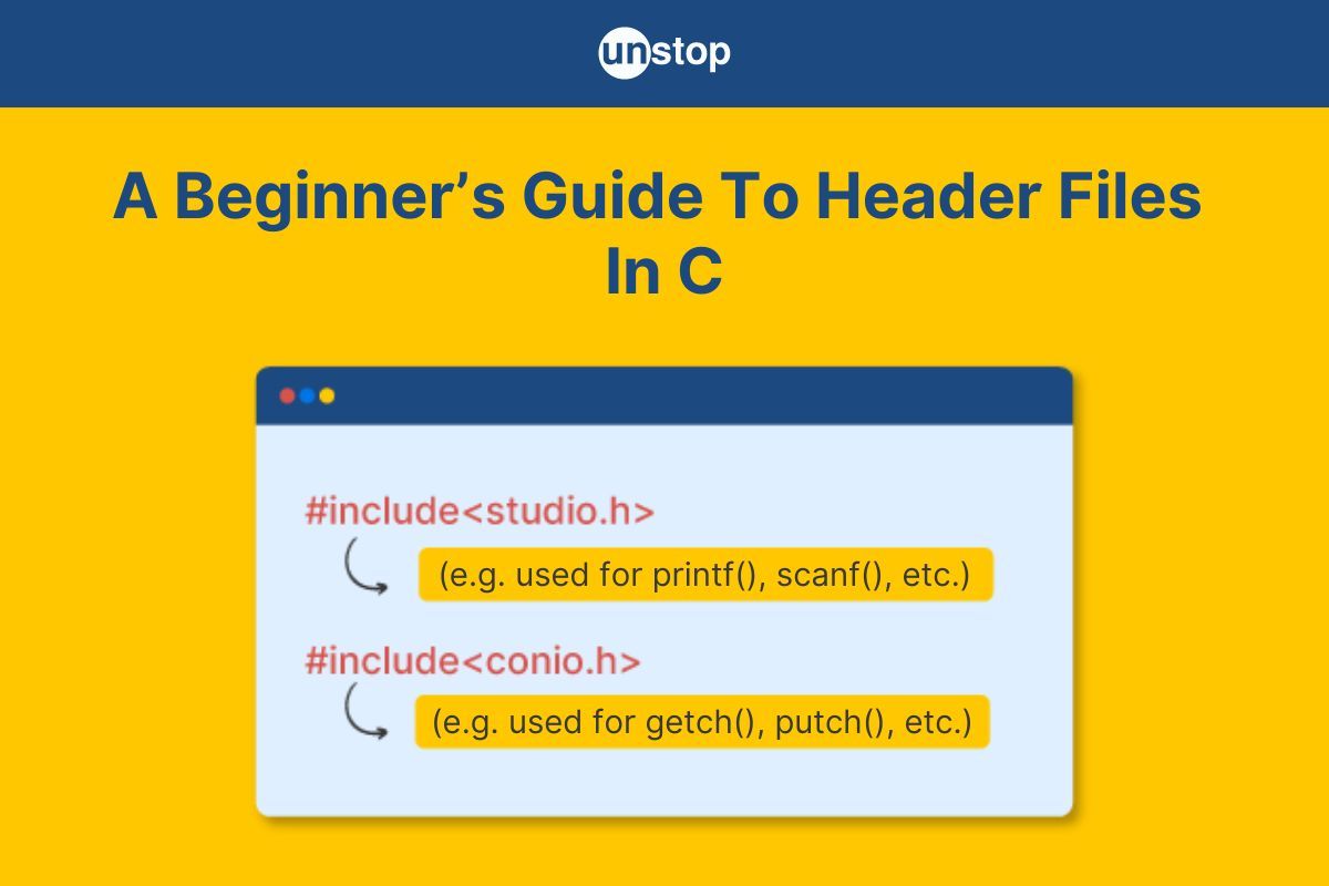 Header Files In C | Standard & User Defined (Explained With Examples)