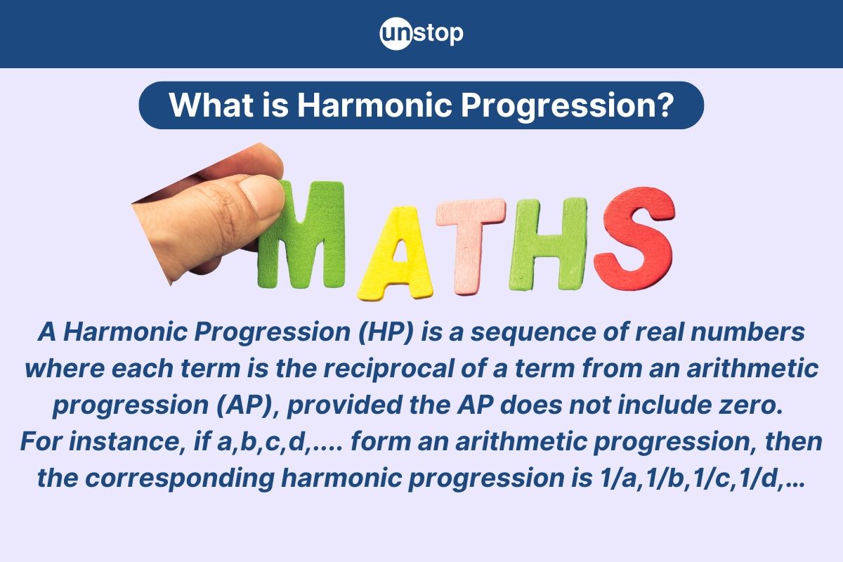 Harmonic Progression (HP): Definition, Formula and Selected MCQs