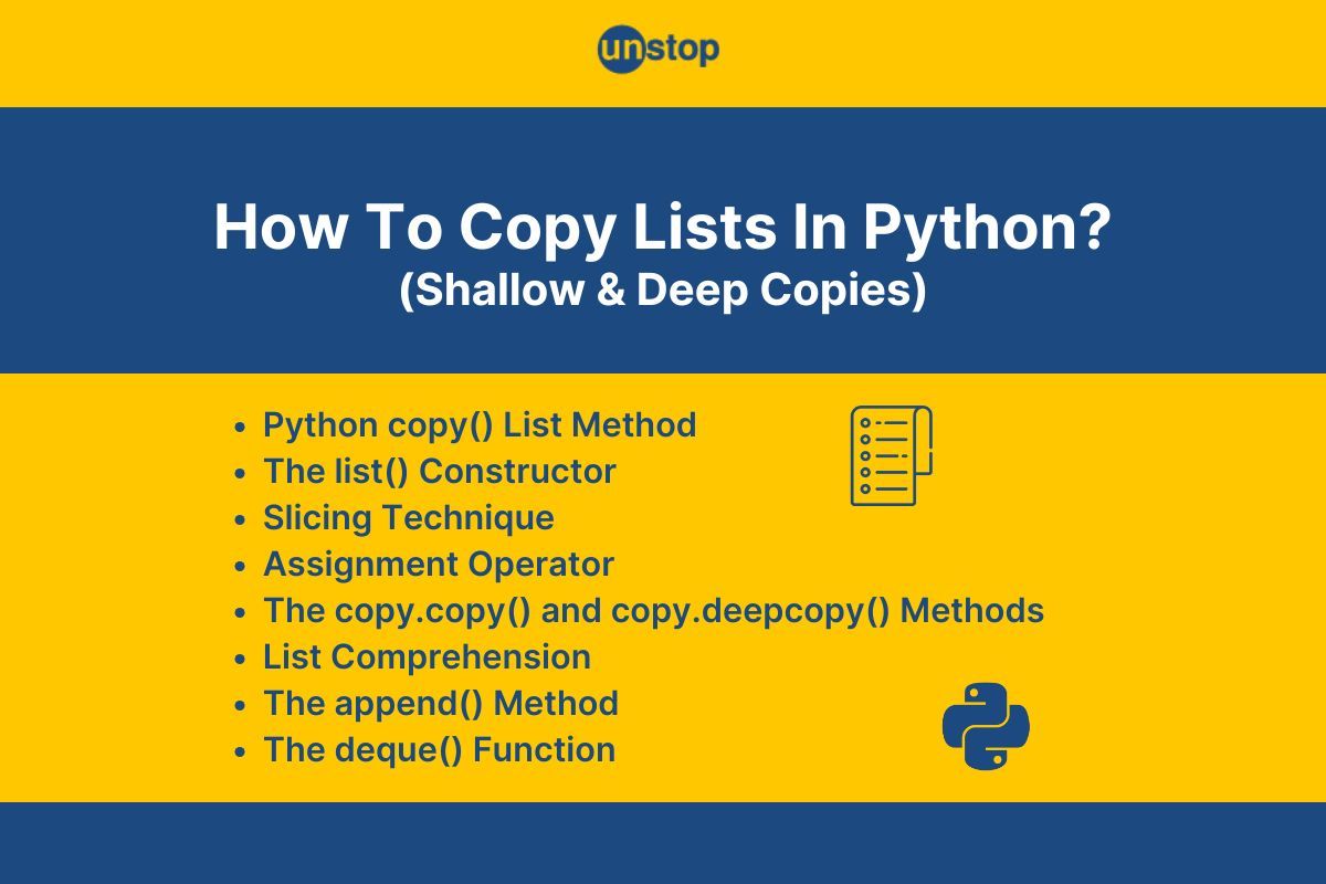 Python List Copy Methods | Shallow & Deep Copies (+Code Examples)