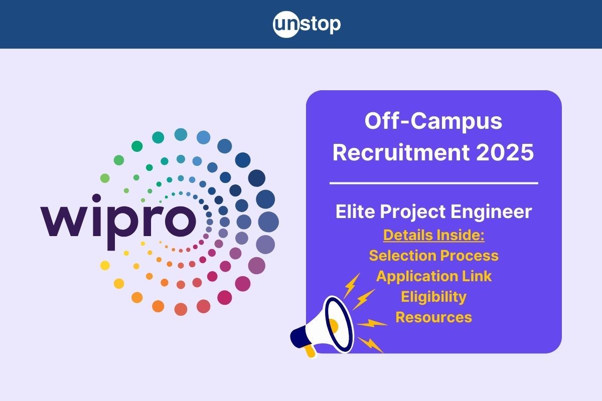 [Wipro Off-Campus Drive 2025] An Exciting Opportunity For Engineers