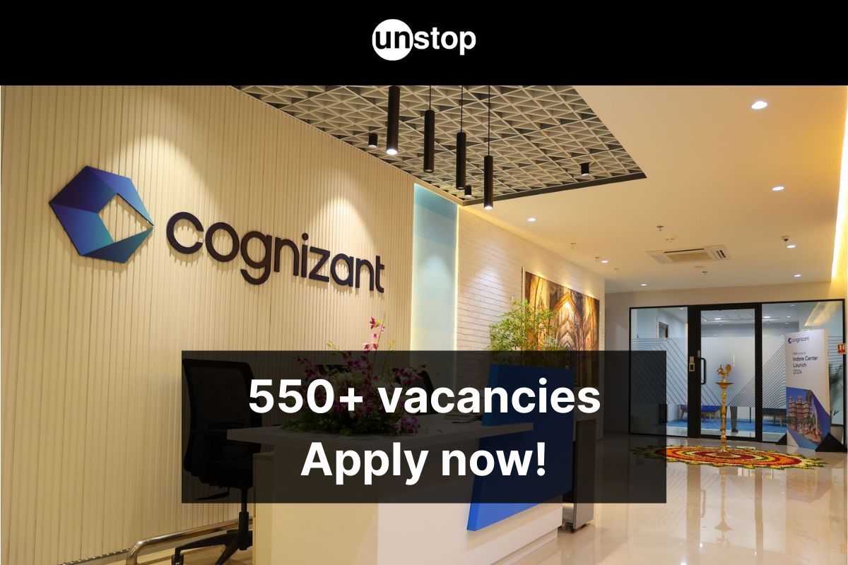 Cognizant Hiring 2025: 550+ Jobs Across Engineering And Management Roles