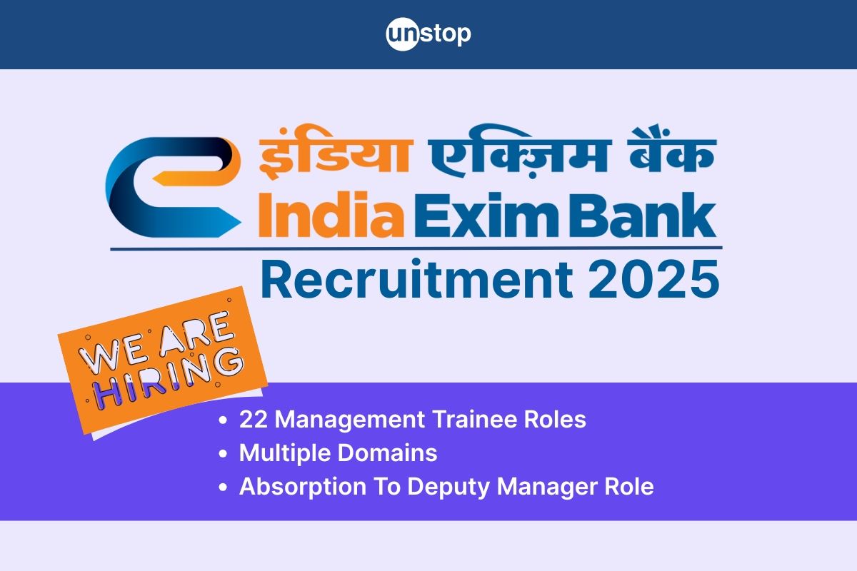 EXIM Bank Recruitment 2025 | 22 MT Roles (Lucrative Pay & Career Growth)
