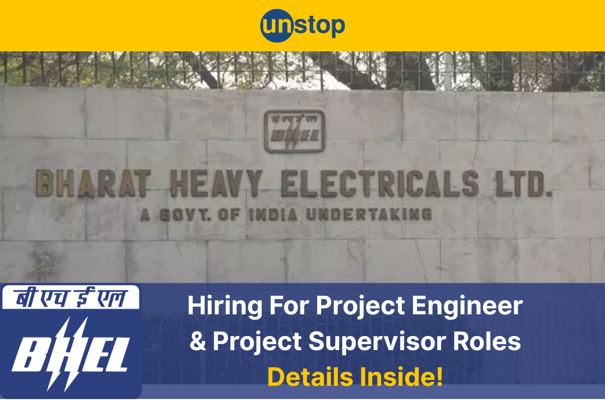 BHEL Recruitment 2025: Apply for Engineering And Supervisor Roles