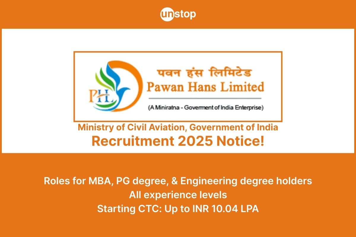 Ministry Of Civil Aviation– Pawan Hans Hiring 2025 | Engineers, Managers, & Other Roles