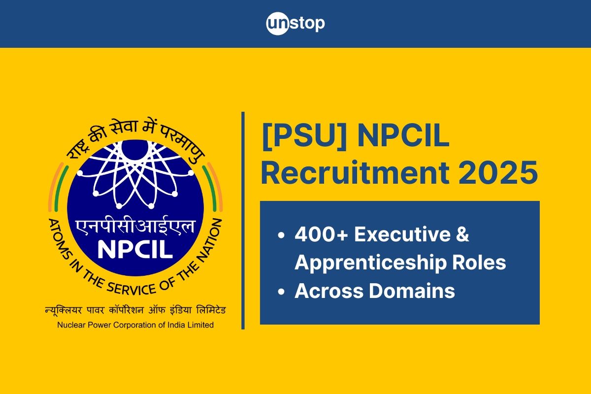 NPCIL Recruitment 2025 | 400+ Openings | CTC Upto INR 11.4 LPA