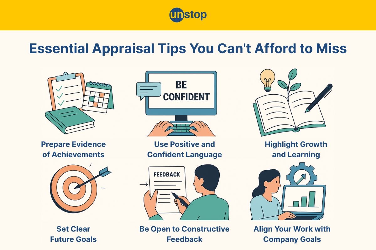 Top 15 Performance Appraisal Tips (With Examples) for Career Growth