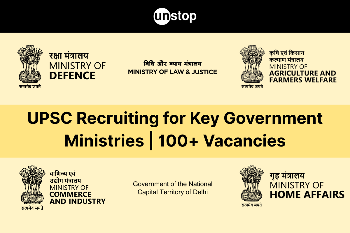 UPSC Recruitment 2025: 100+ Govt. Vacancies | Salary Up To INR 21 LPA