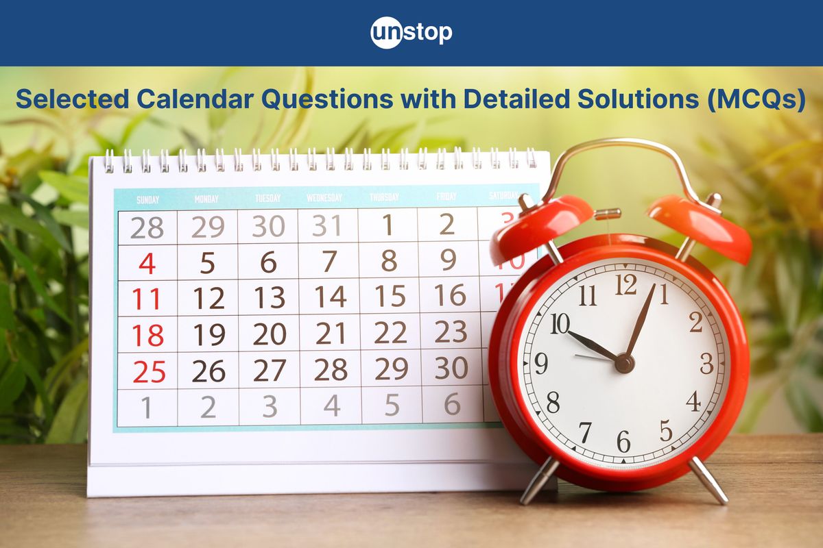 Calendar Reasoning Questions with Answers (MCQs), Tips and Tricks