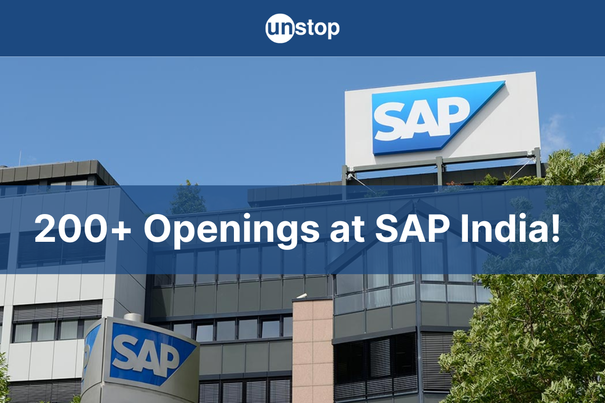 SAP India Hiring 2025: 200+ Openings For Engineering & Other Graduates