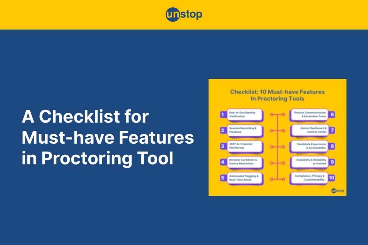 10 Features Needed In A Proctoring Tool: 2025 Buyer's Checklist