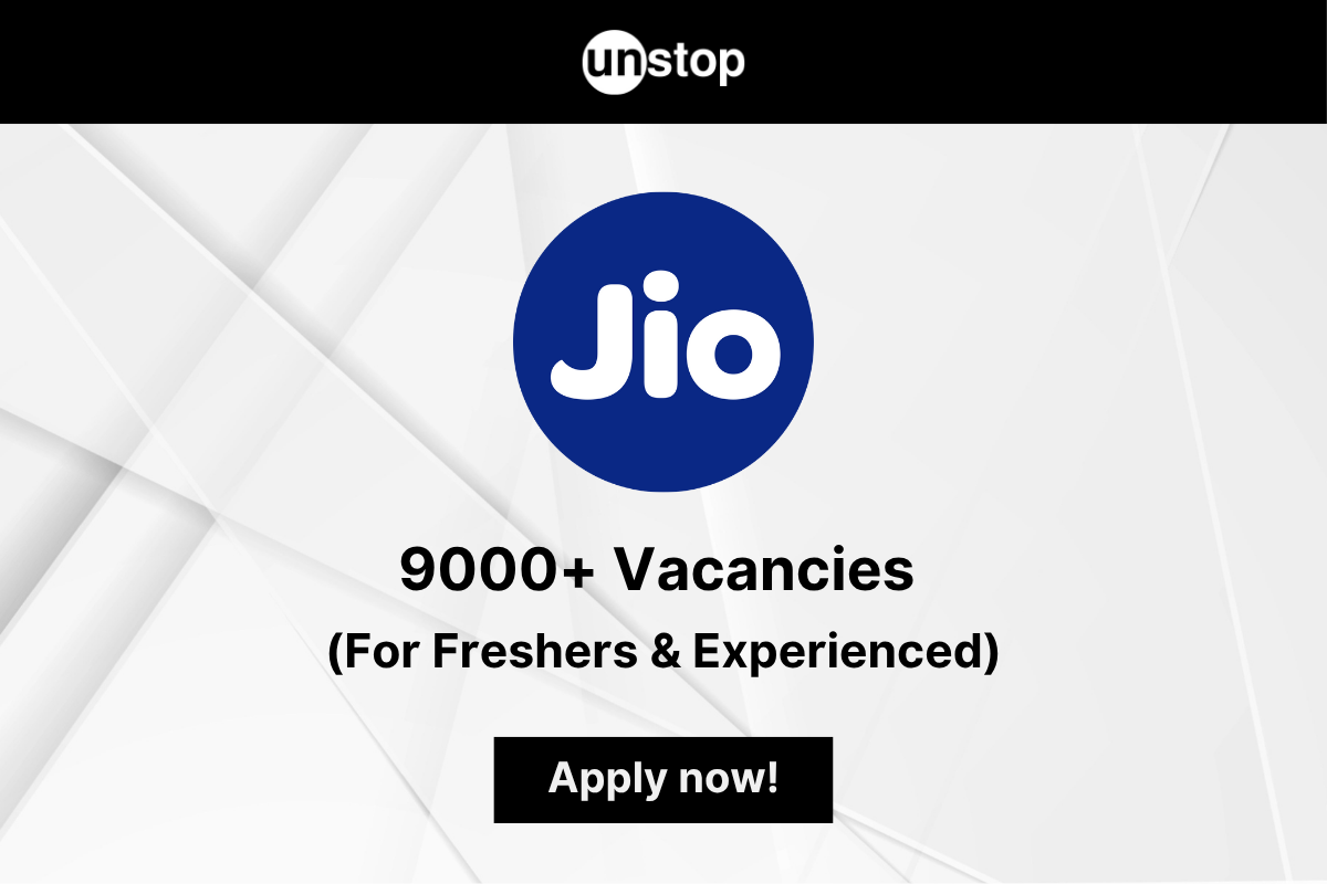 Reliance Jio Recruitment 2025: 9000+ Jobs Across Domains