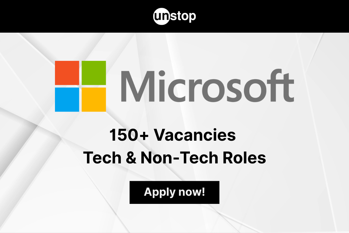 Microsoft Recruitment 2025: 150+ Job Openings Across Domains